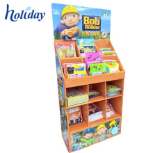 Customized Paper Poster Book Brochure Display Stand,Color Printing Foldable Advertisement Brochure Display Stand